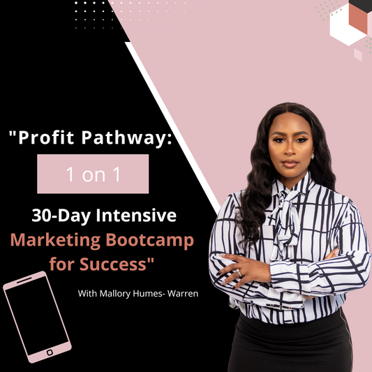 "Profit Pathway: 30-Day Intensive Marketing Bootcamp for Success"